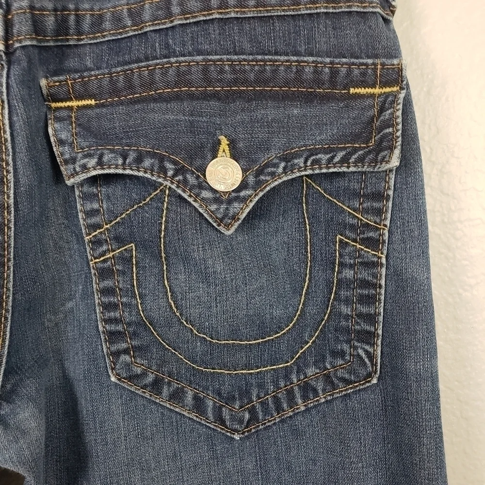 TRUE RELIGION Men's Jeans Ricky Dark Wash Sz 33